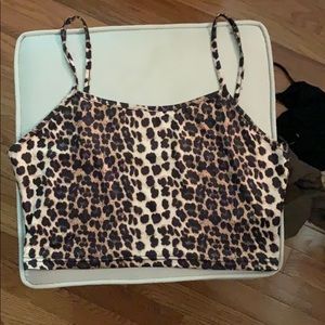 Cheetah Crop Top